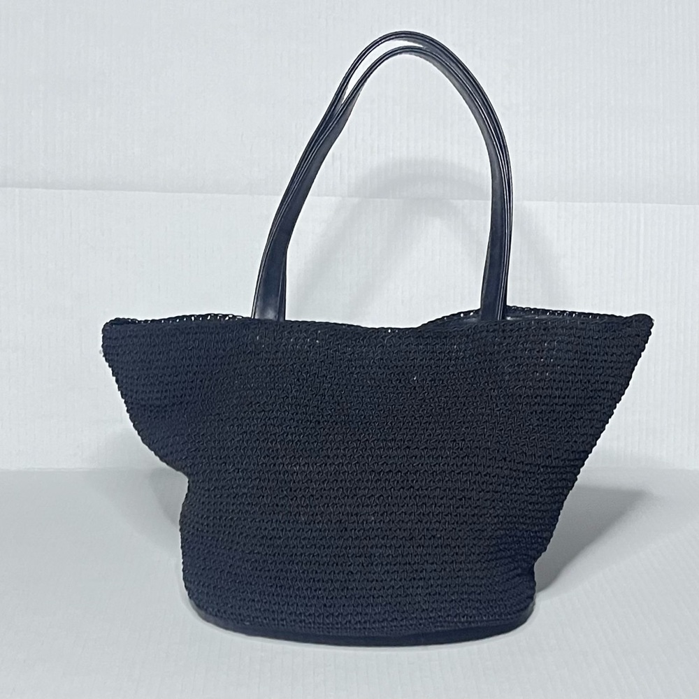 Giraffe Embroidered Patchwork Macram Tote Bag - image 3